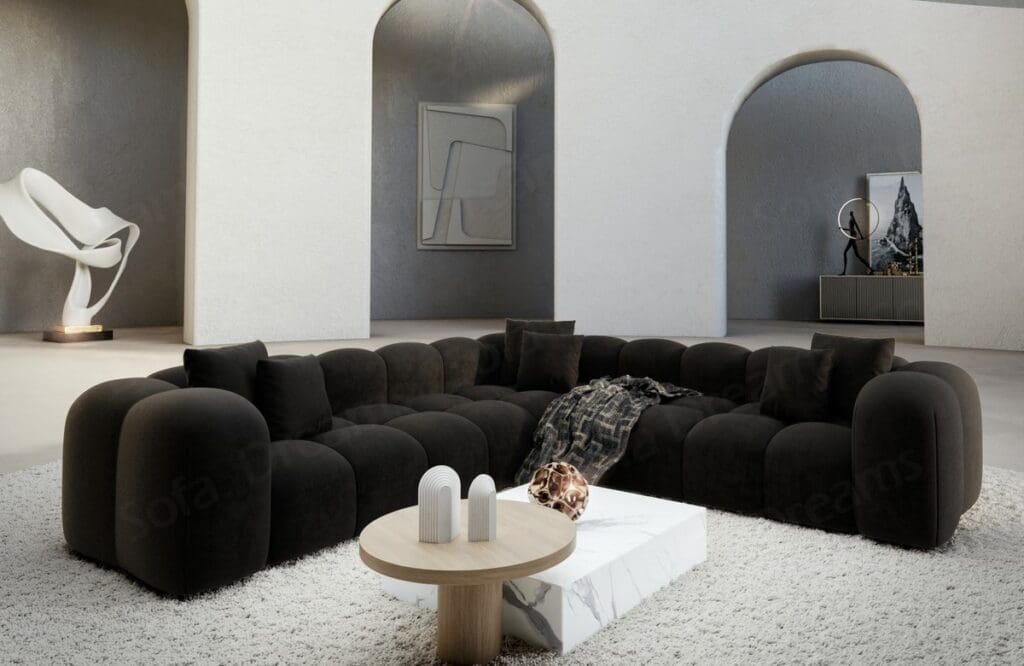Das moderne L Form Ecksofa Formantera