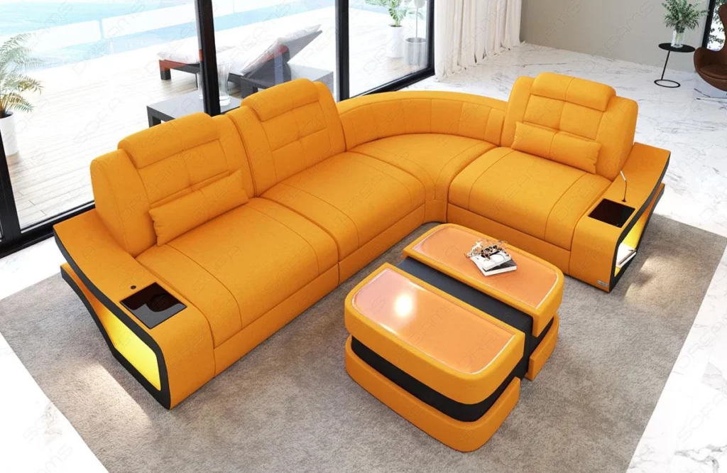 Mikrofaser Sofa von Sofa Dreams