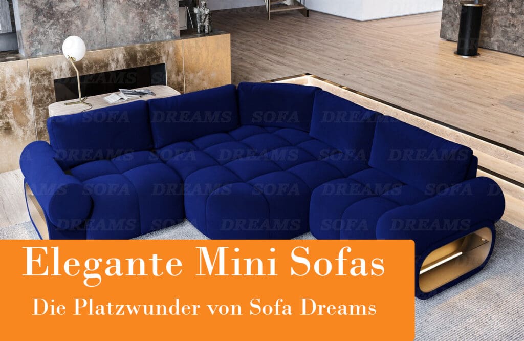 Ein Minisofa von Sofa Dreams als echtes Platzwunder