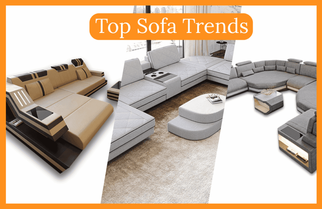 Sofa Trends modernes Wohnzimmer Sofa Dreams