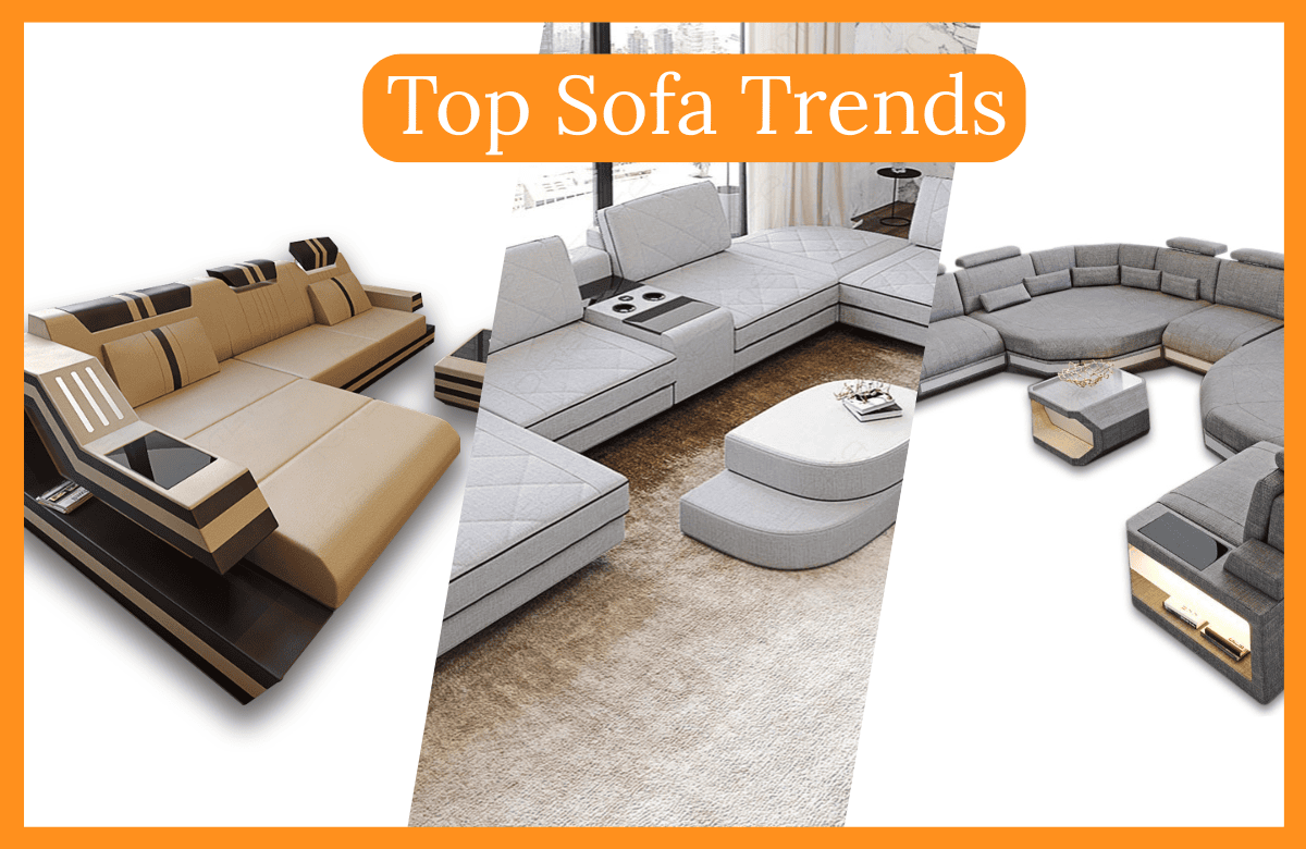 Sofa Trends modernes Wohnzimmer Sofa Dreams