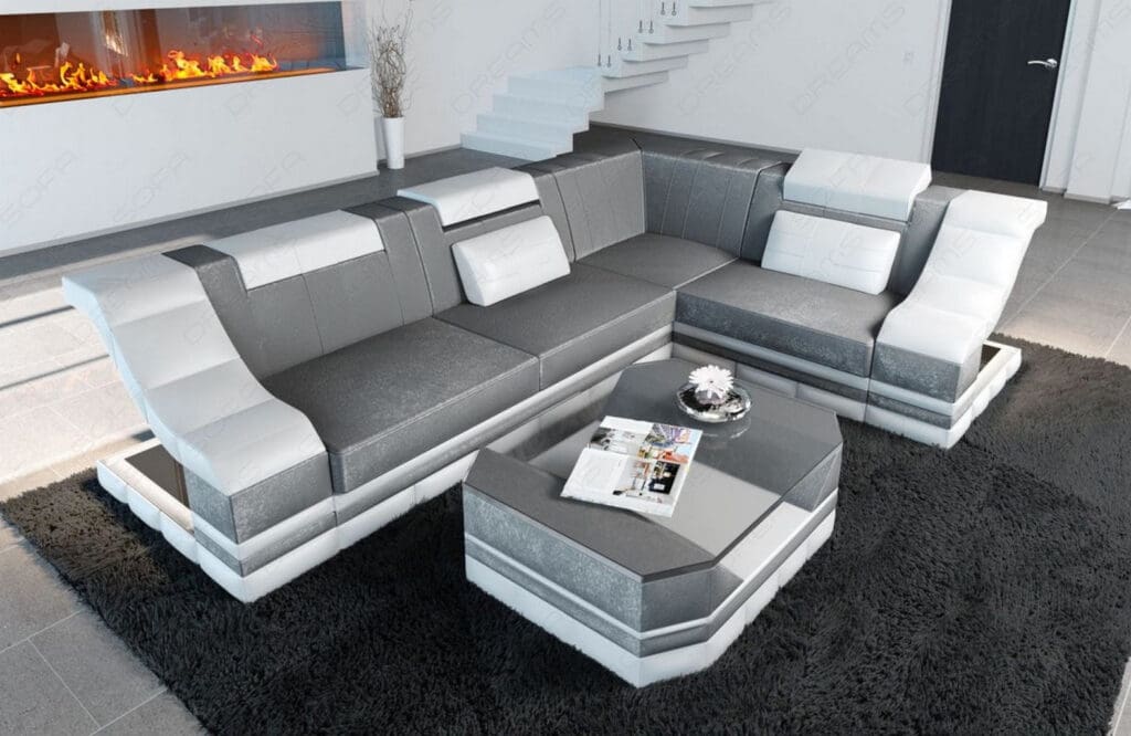 Hochwertige Sofas und Couches mit schmaleren Sitzen aber tollen Funktionen