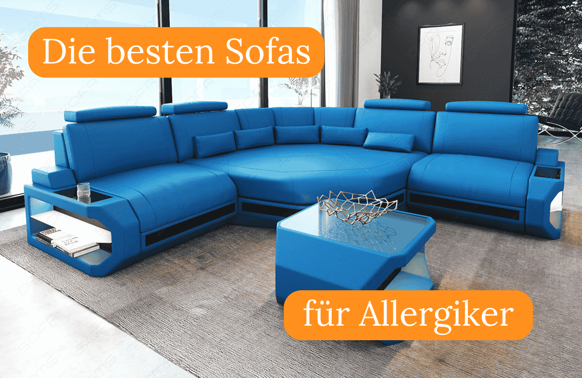die besten Sofas für Allergiker - Sofa Dreams